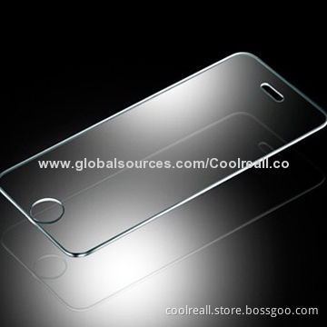 Tempered-glass Screen Protector for iPhone 5/5S/4/4S, High-transparency